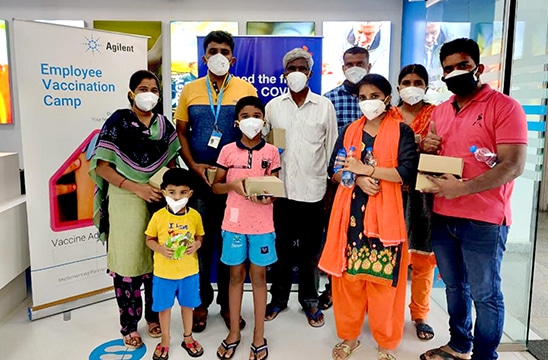安捷伦在印度和亚太地区为员工接种疫苗，以应对COVID-19疫苗短缺